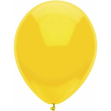 Gele ballonnen 30cm 12 stuks