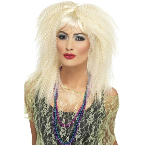 Jaren 80 pruik blond