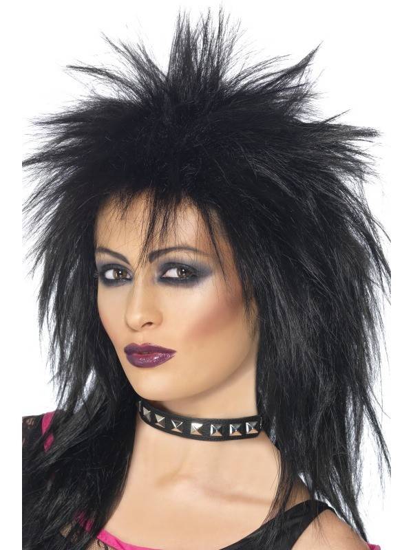80&apos;s Rock diva pruik afbeelding