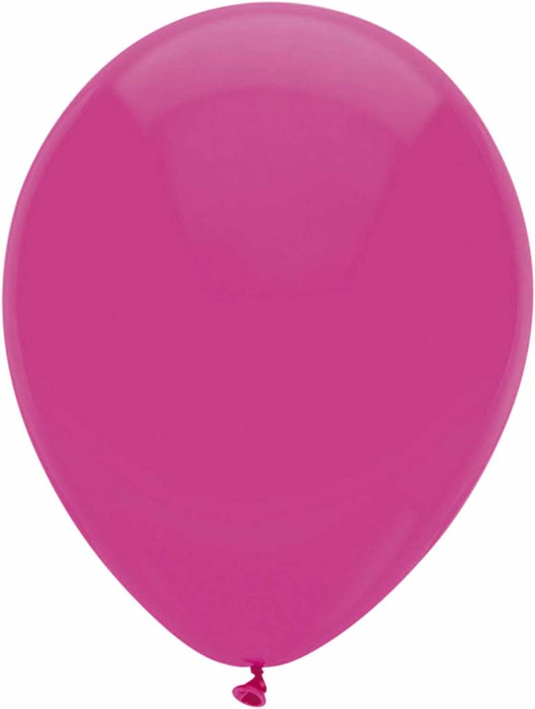 Fuchsia ballonnen 30cm 12 stuks