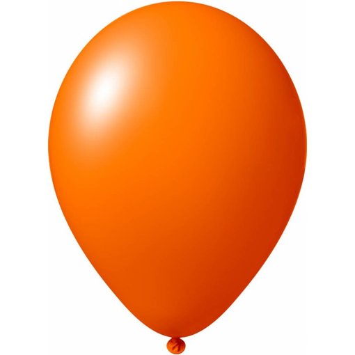 Oranje ballonnen 30cm 12 stuks
