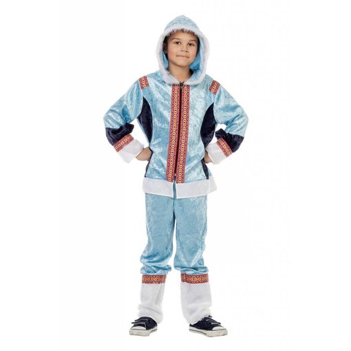 Eskimo pak kind blauw