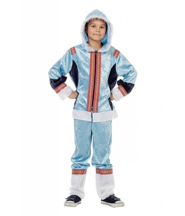 Eskimo pak kind blauw