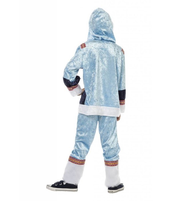 Eskimo pak kind blauw