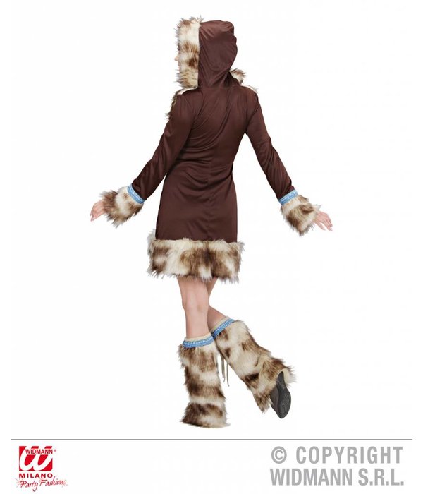 Luxe Eskimo Meisje Aikaa Kostuum