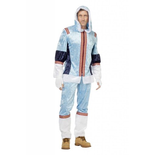 Eskimo pak man blauw