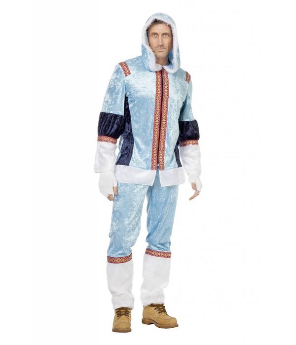 Eskimo pak man blauw