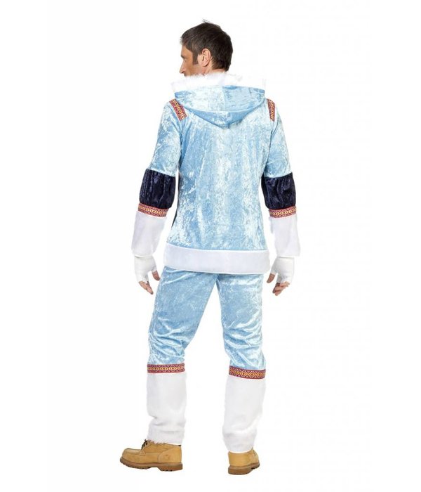 Eskimo pak man blauw