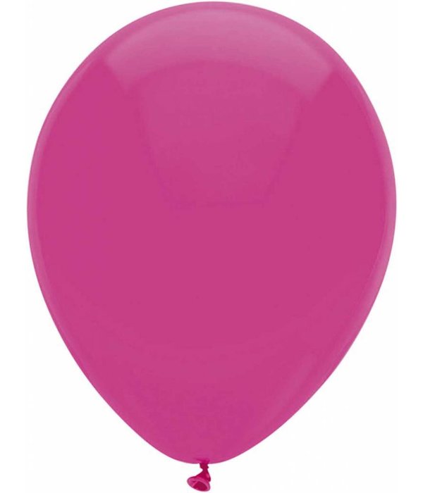 Ballonnen magenta 30cm 10 stuks