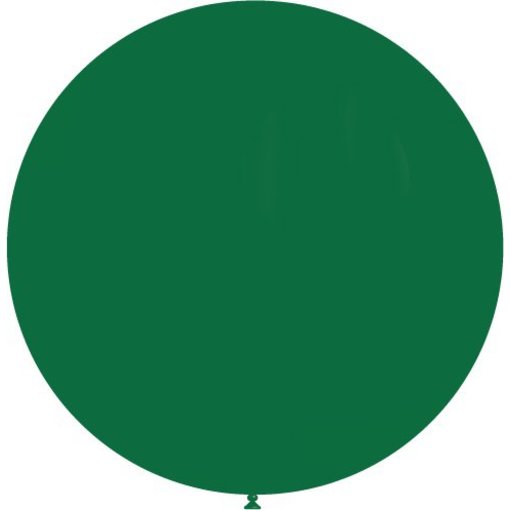 Grote Ballon donkergroen 90 cm