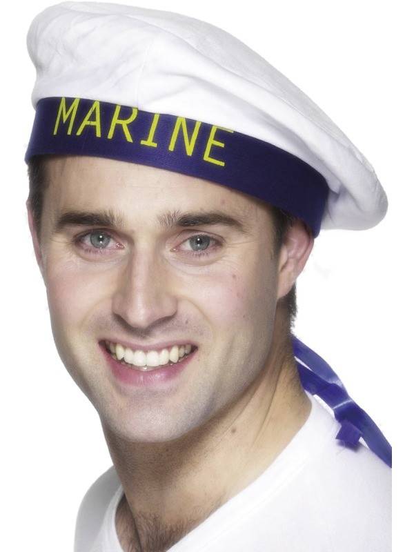 Marine pet blauw met 2 linten afbeelding