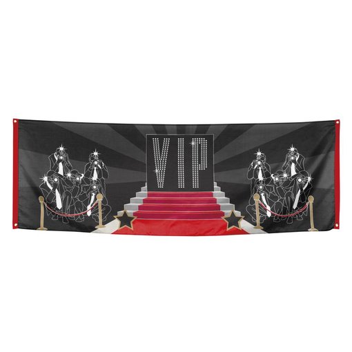 VIP Party Banner 74x220cm