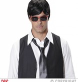 Bril tartan print rood