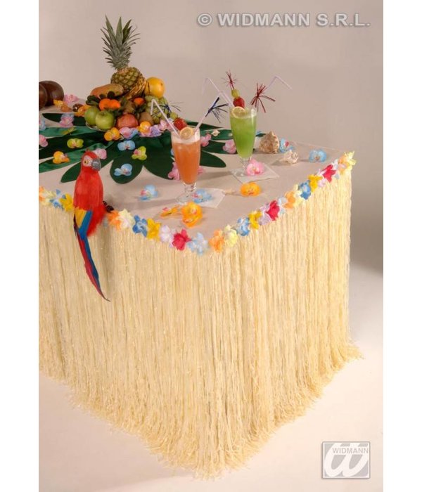 Tafelrok Decoratie Hawai met bloemen