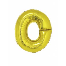 Folieballon Goud Letter 'O' groot
