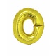 Folieballon Goud Letter 'O' groot
