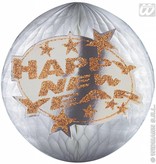 Happy New year baldecoratie papier