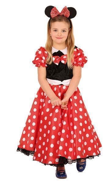 Kostuum Minnie Mouse kind