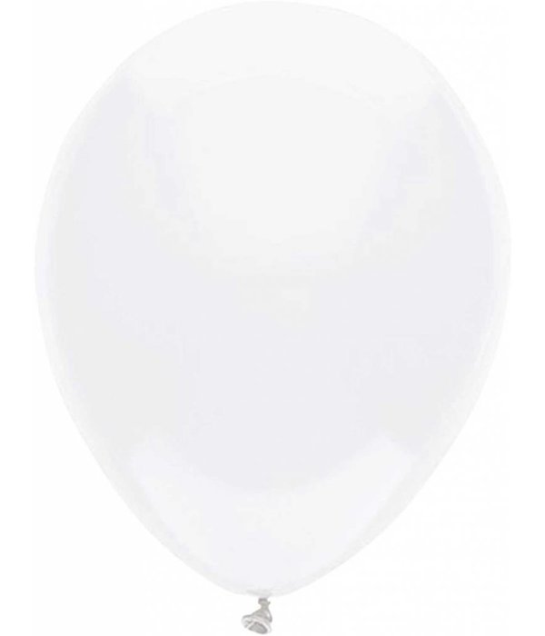 Ballonnen wit 30 cm 100 stuks