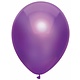Metallic Paarse ballonnen 100 stuks