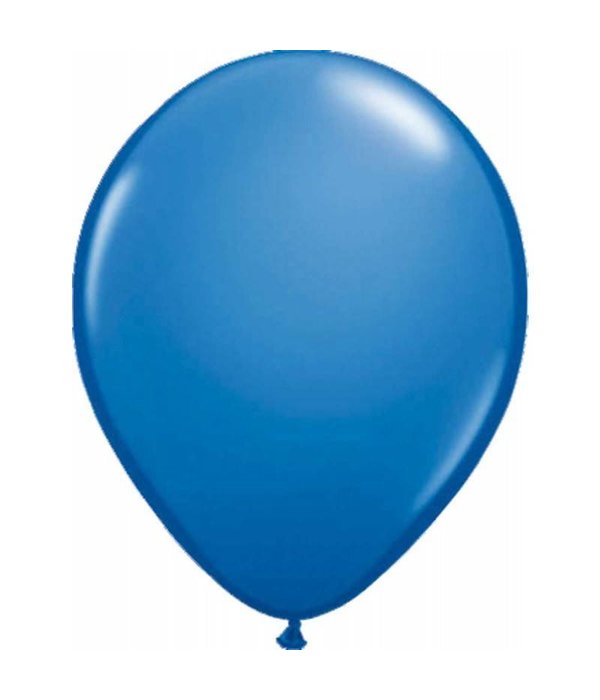 Donkerblauwe ballonnen 100 stuks 30cm