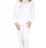 Bodysuit vrouw wit spandex