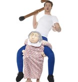 Gedragen door oma kostuum