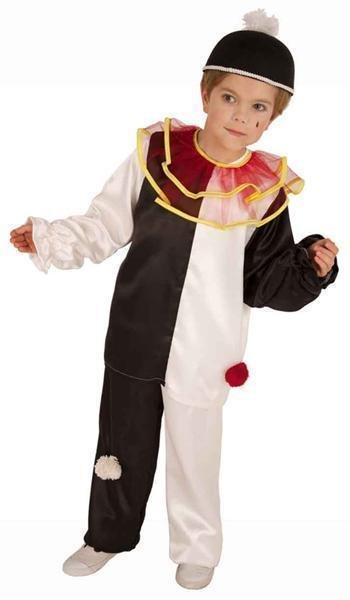 Pierrot kostuum kind afbeelding