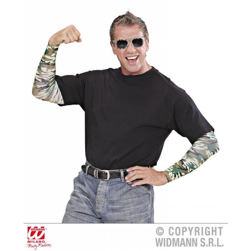 Tattoo mouwen legerprint