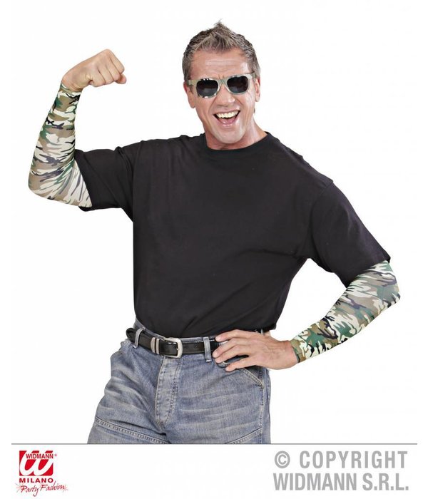 Tattoo mouwen legerprint