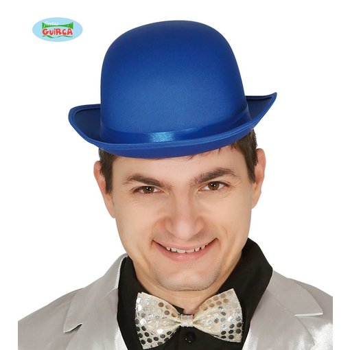 Bolhoed Satijn Blauw