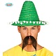 Mexicaanse sombrero groen 33cm