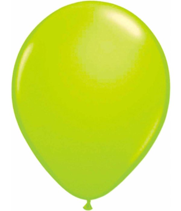 Neon groene ballonnen 25cm - 8 stuks