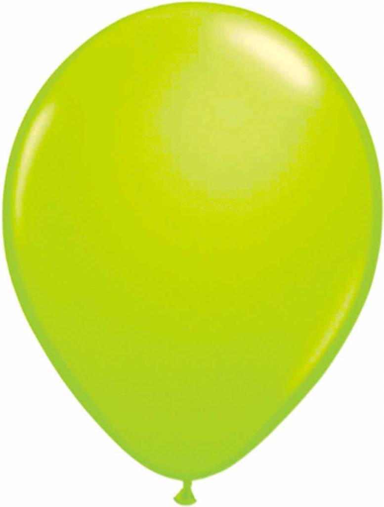 Feestbazaar Neon groene ballonnen 25cm 8 stuks online kopen