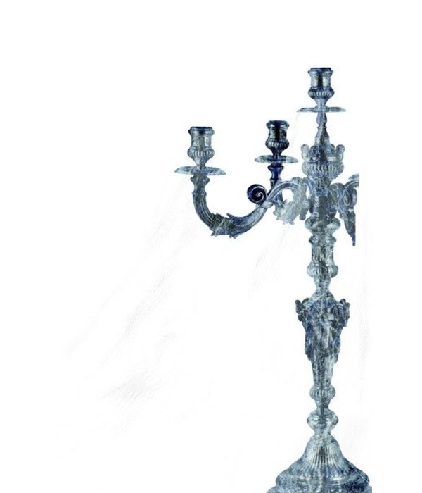 Decoratie spinnenweb met 6 spinnen