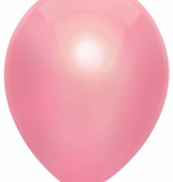 Metallic roze ballonnen 100 stuks 30cm