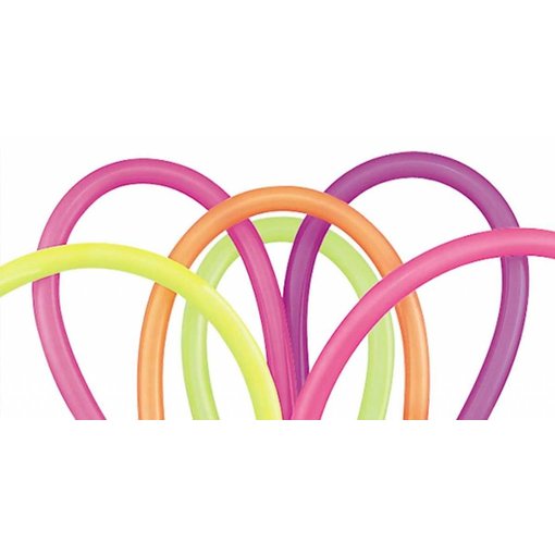 Modelleerballonnen Kleurenmix Neon - 100 stuks