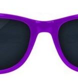 Paarse Blues Brothers bril