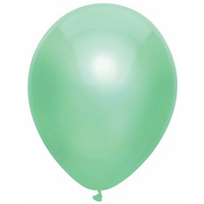 Metallic Ballonnen Mint 30cm - 10 stuks