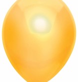Gele Metallic Ballonnen 30cm - 10 stuks