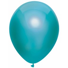 Metallic Ballonnen Teal 30cm - 10 stuks