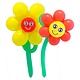 Ballonnenset Bloemen 2 Stuks