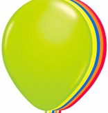 Ballonnen neon meerkleurig 25 cm - 50 stuks