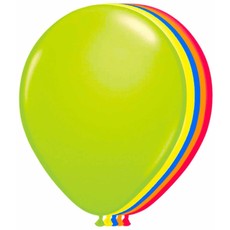 Ballonnen neon meerkleurig 25 cm - 50 stuks