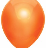 Metallic Ballonnen Oranje 30cm - 10 stuks