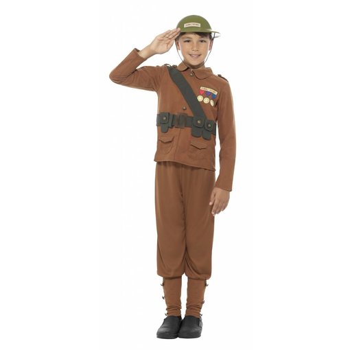 Oorlogskostuum Jongen Soldaat