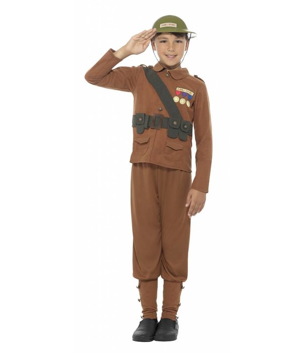 Oorlogskostuum Jongen Soldaat