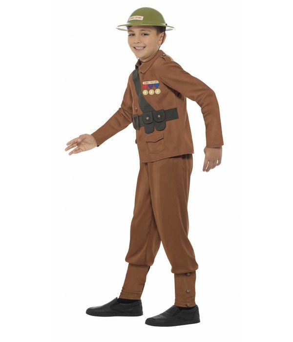 Oorlogskostuum Jongen Soldaat