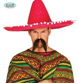 Rode Mexicaanse Sombrero 60cm