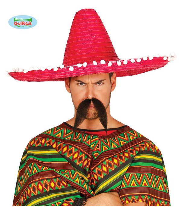 Rode Mexicaanse Sombrero 60cm